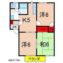 フレグランス北沢の物件間取画像